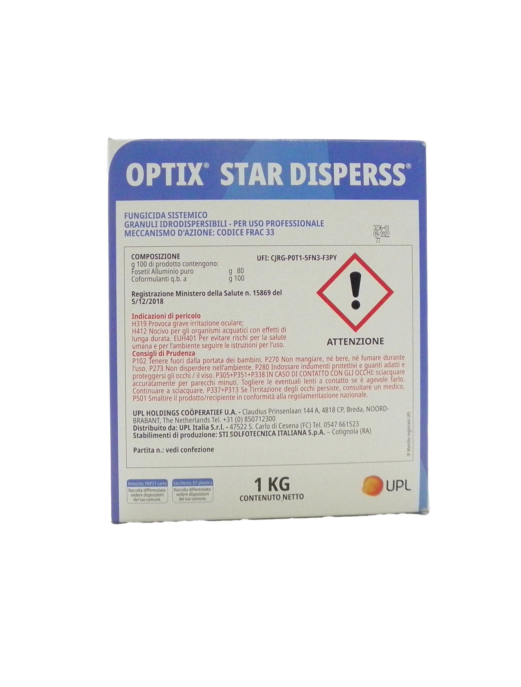 OPTIX STAR DISPERSS da Kg. 1